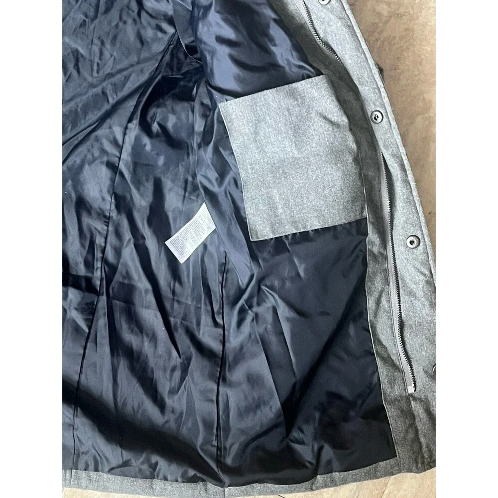 Banana Republic Heather Gray Men’s Quilted Jacket Size L